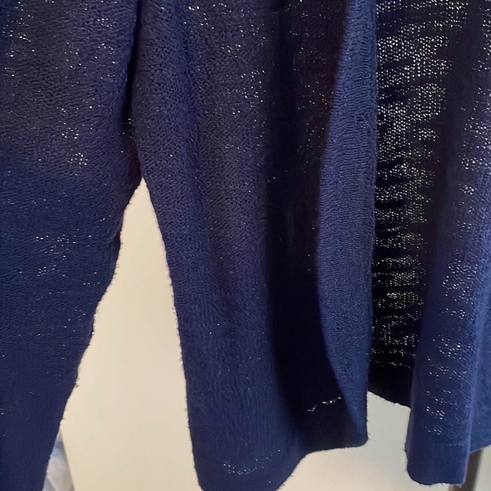 Lilly Pulitzer Navy cardigan - Picture 6 of 7